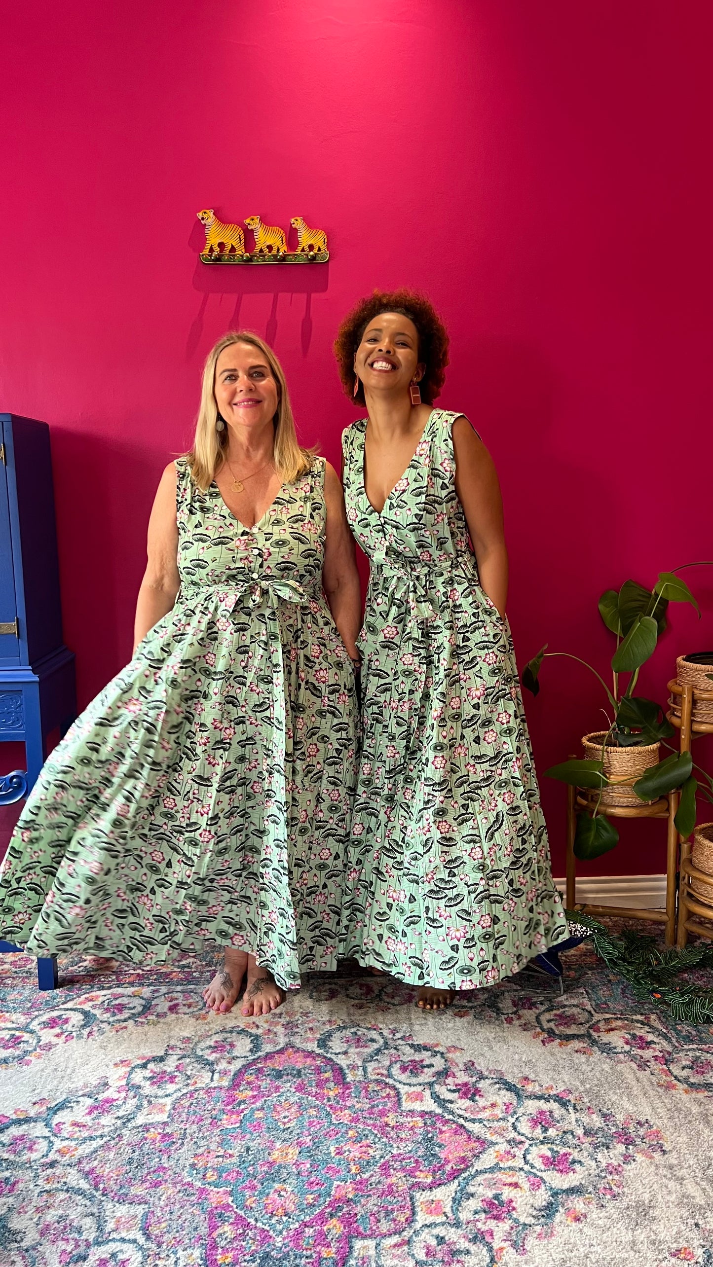 Avatar Dress - Mint Lily Pond