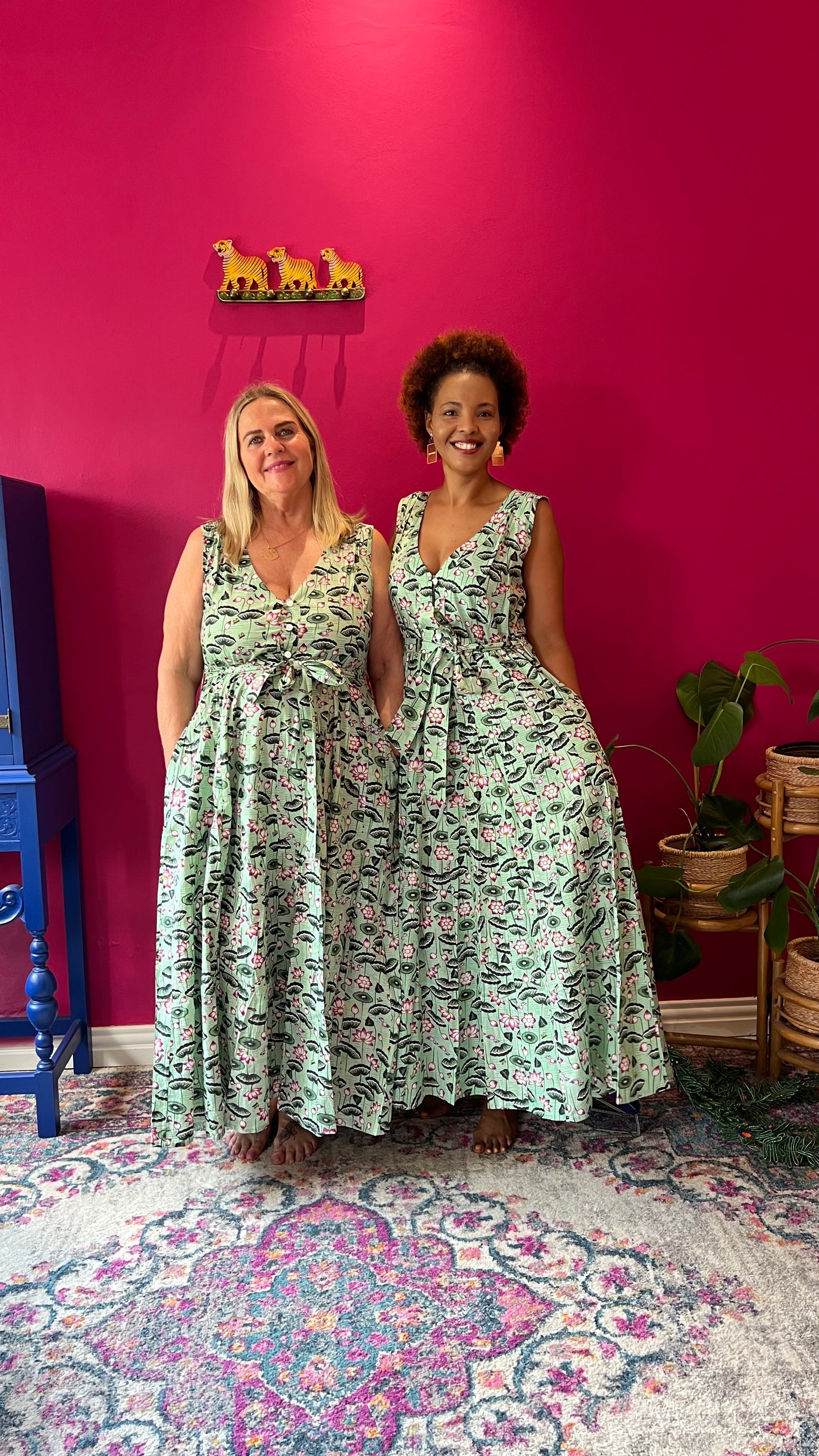Avatar Dress - Mint Lily Pond