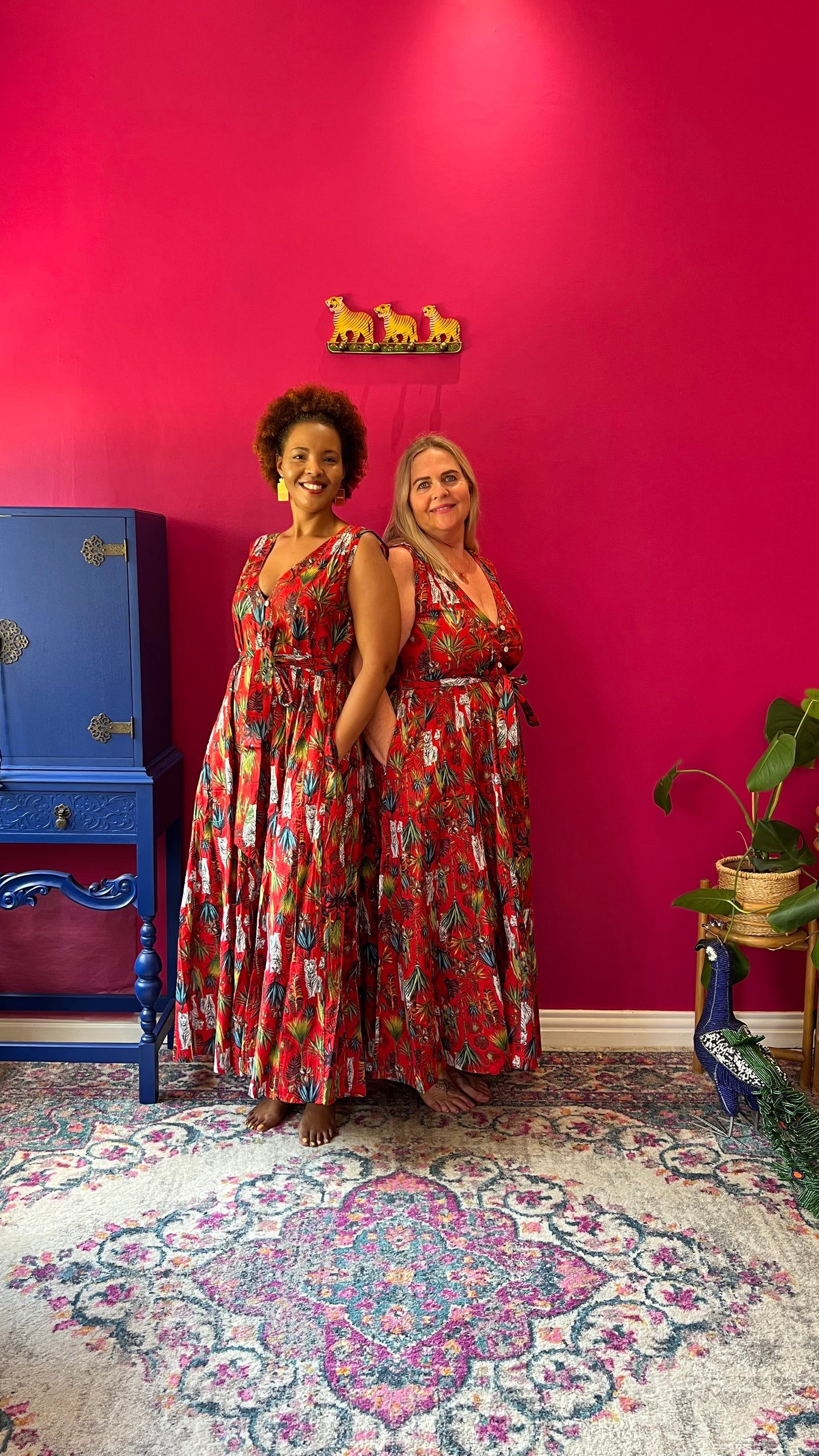 Avatar Dress - Red Tiger Palm