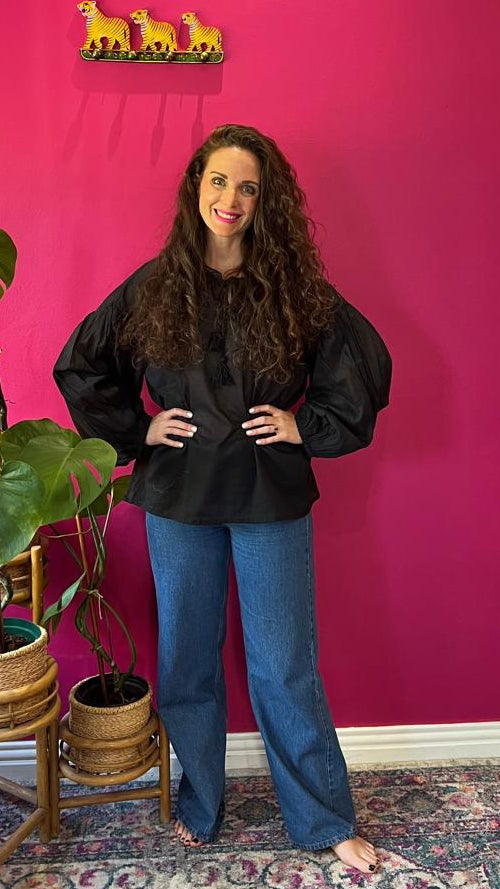 Gracie Blouse - Black