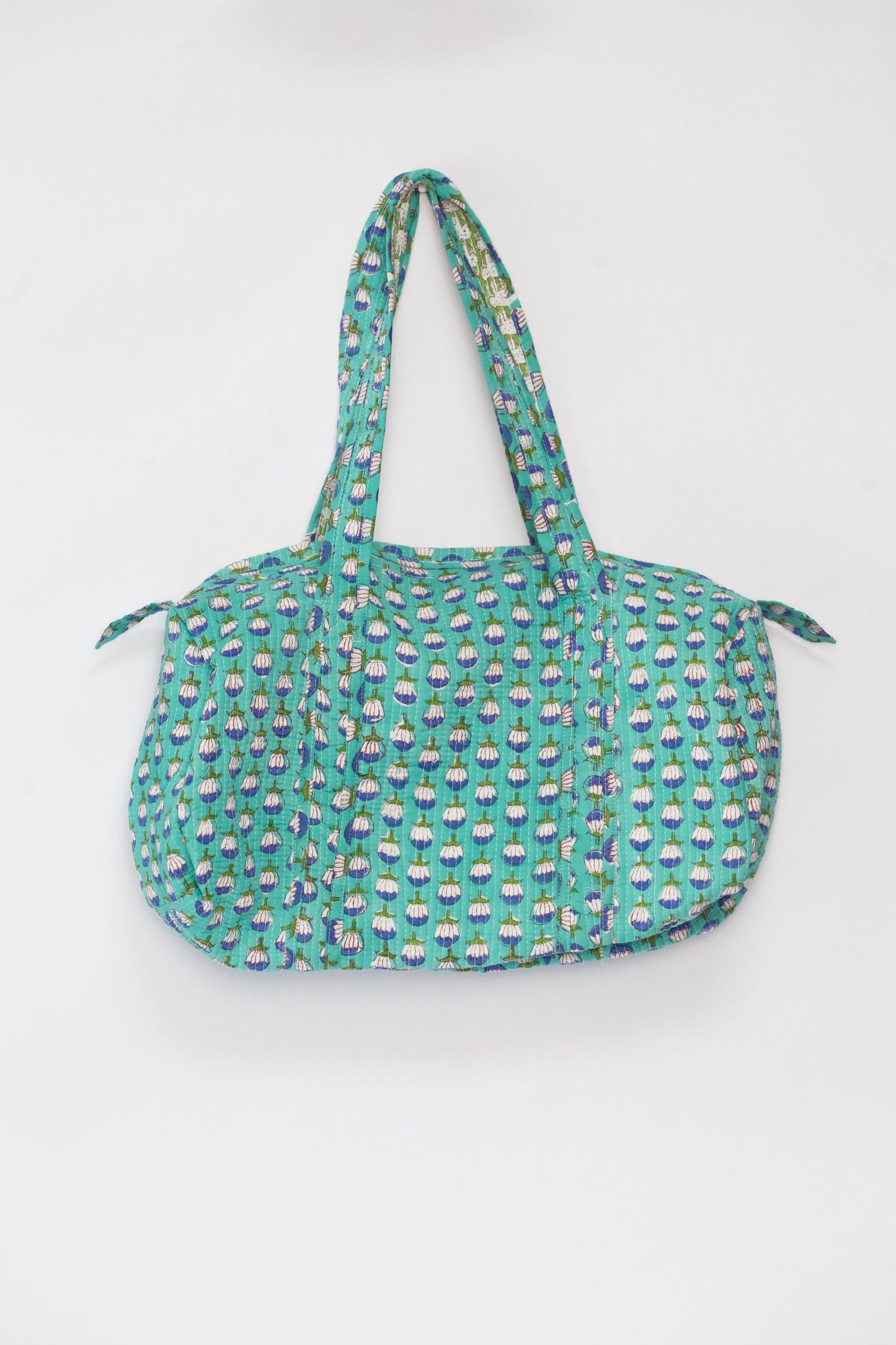 Cotton Quilted Weekend Bag