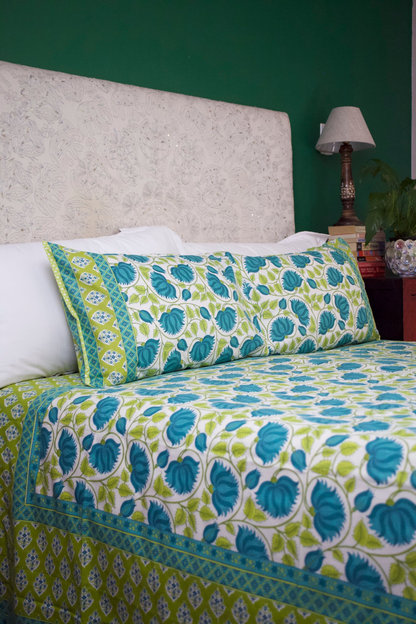 Handblock Cotton Bed Sets