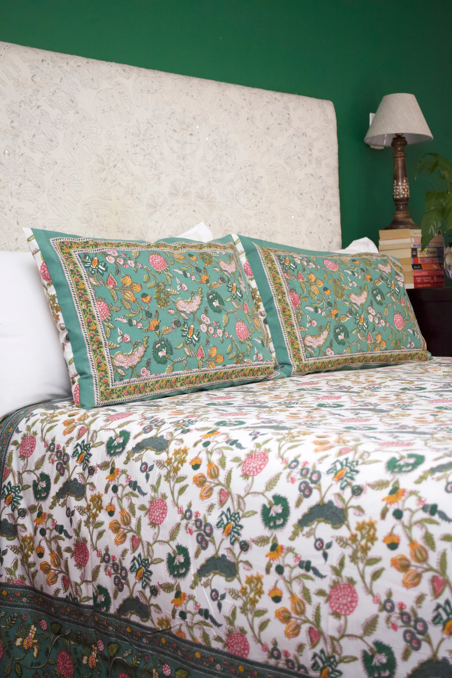 Handblock Cotton Bed Sets