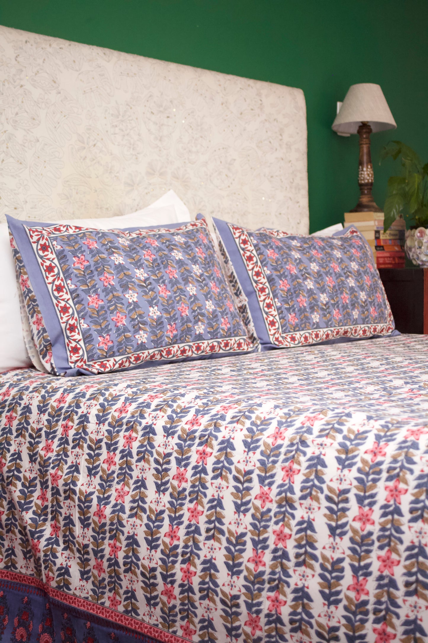 Handblock Cotton Bed Sets