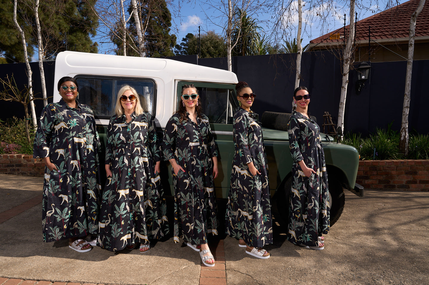 Sammy Joy Dress - Black Zebra