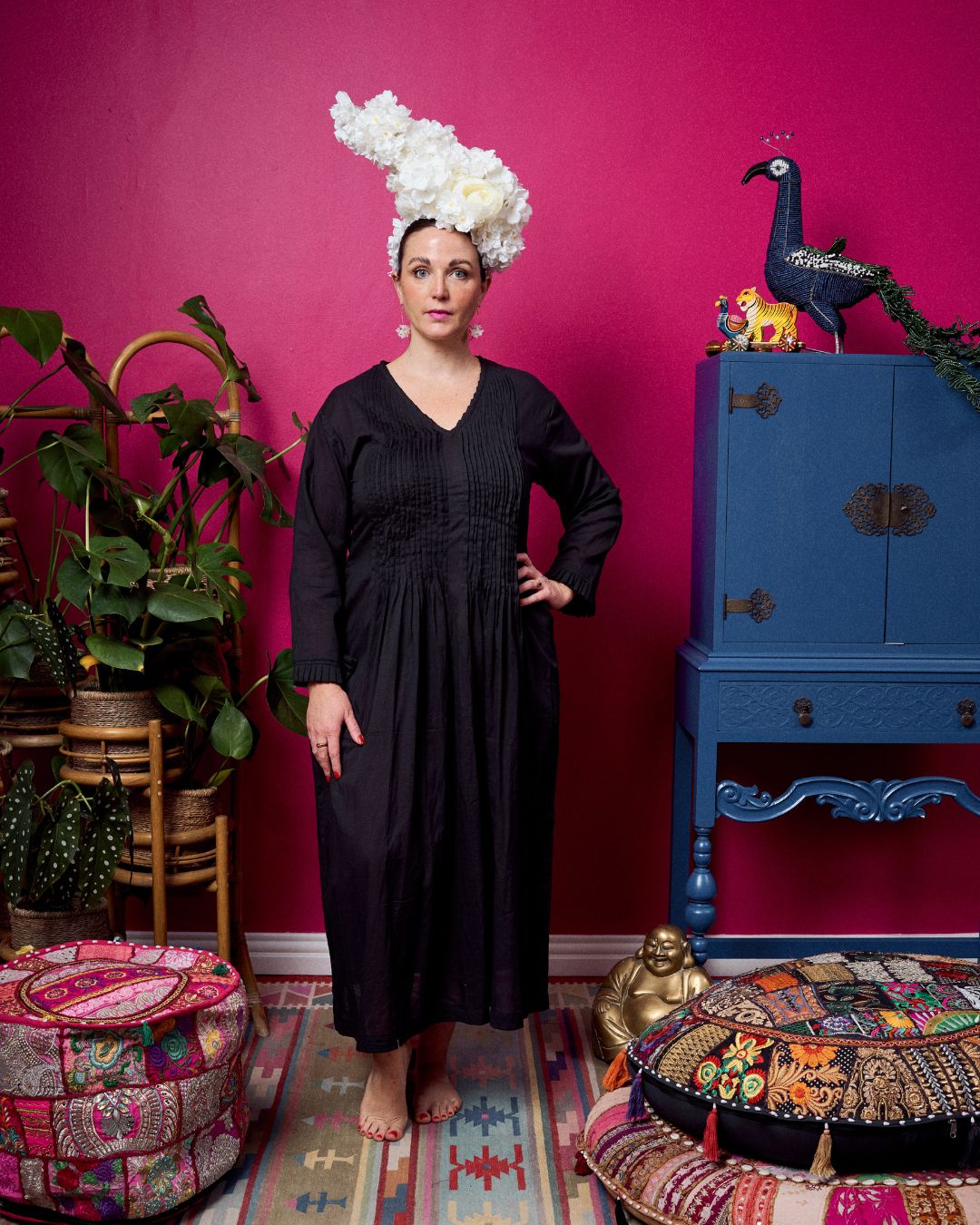 Sarah Lee Pleated Dress