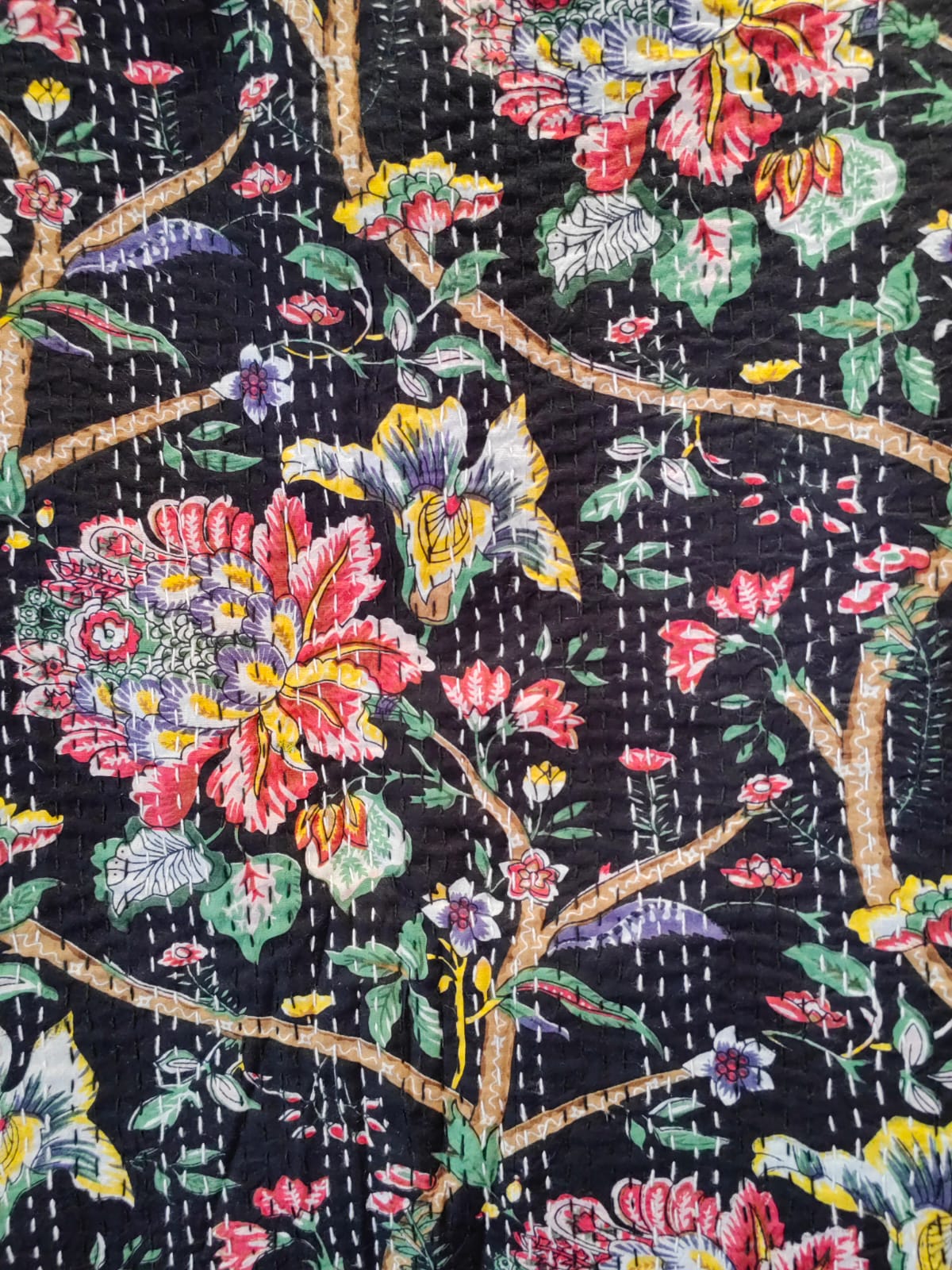 Hand Stitched Printed Quilts