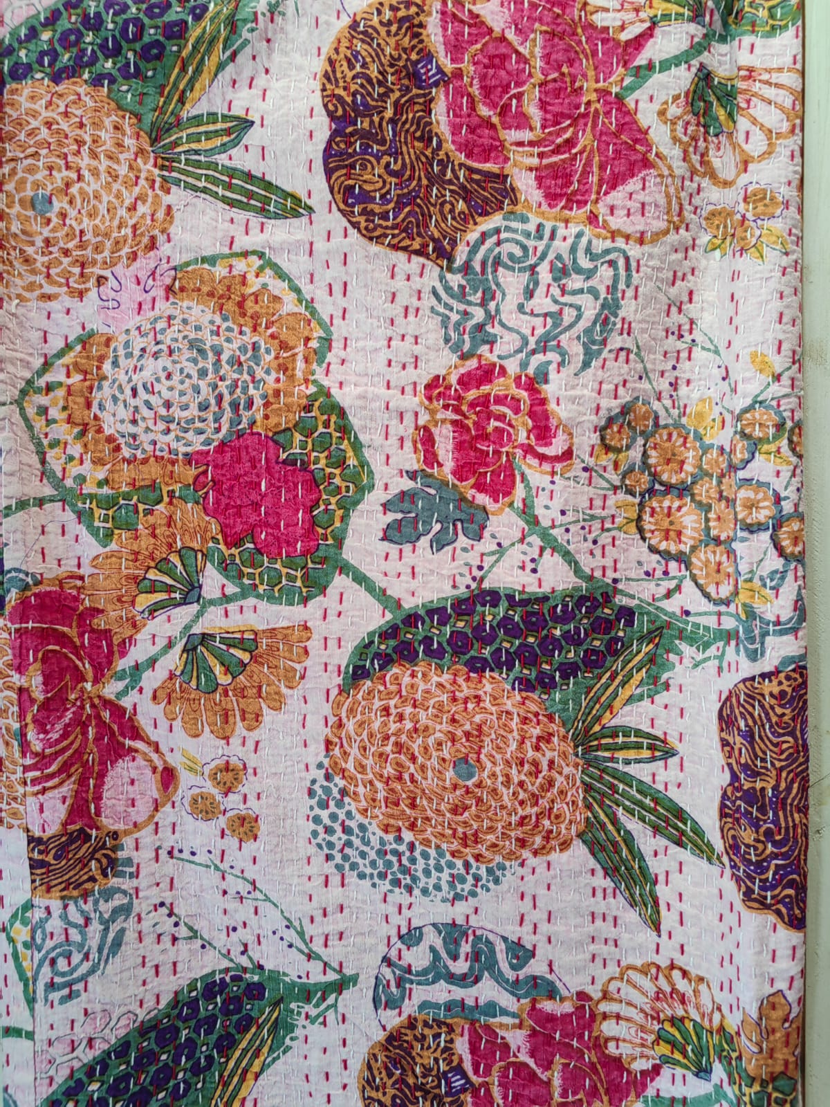 Hand Stitched Printed Quilts