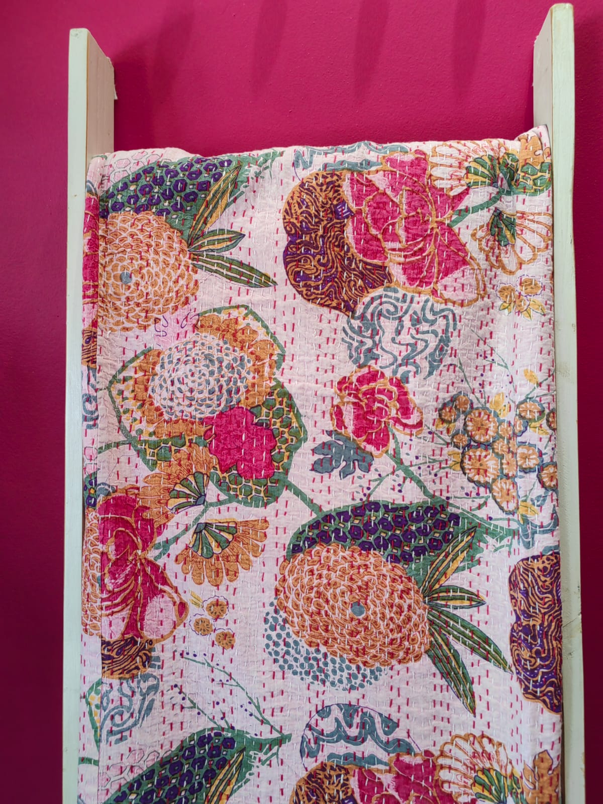 Hand Stitched Printed Quilts