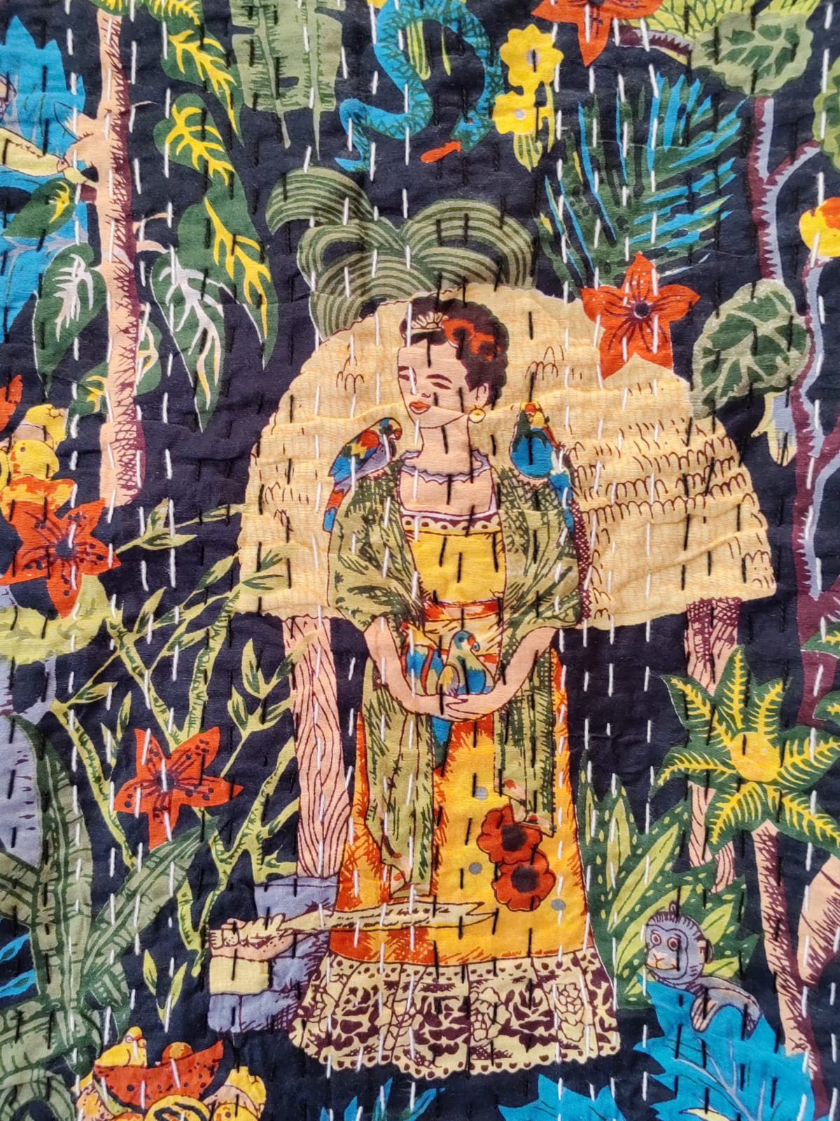 Hand Stitched Printed Quilts