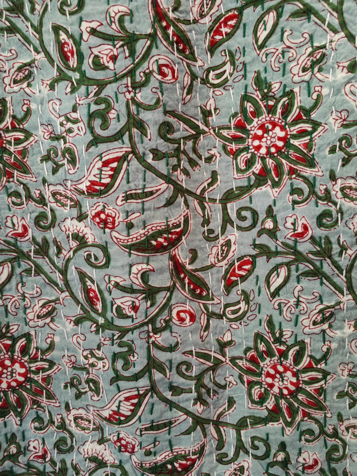 Hand Stitched Printed Quilts