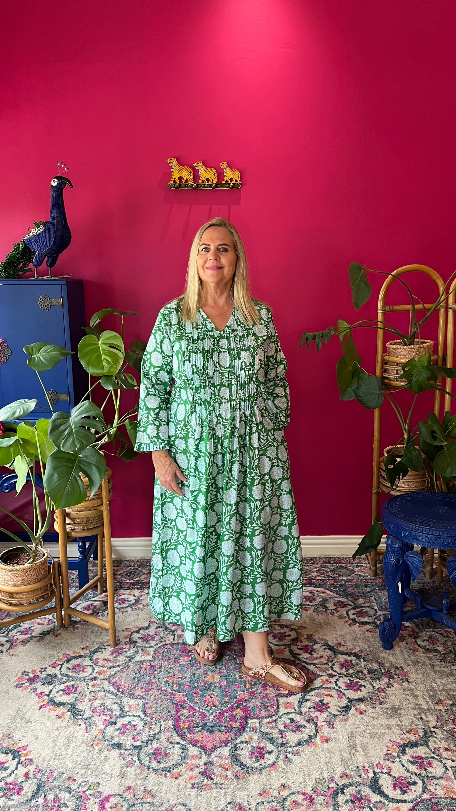 Sarah Lee Pleated Dress