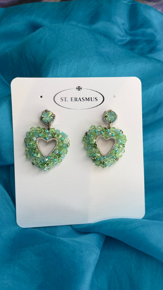 Happy Heart Earrings - Under The Sea