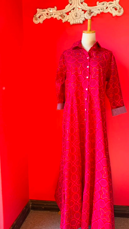 Sammy Joy 2.0 Hot Pink Retro with Touches of Orange and Light Pink