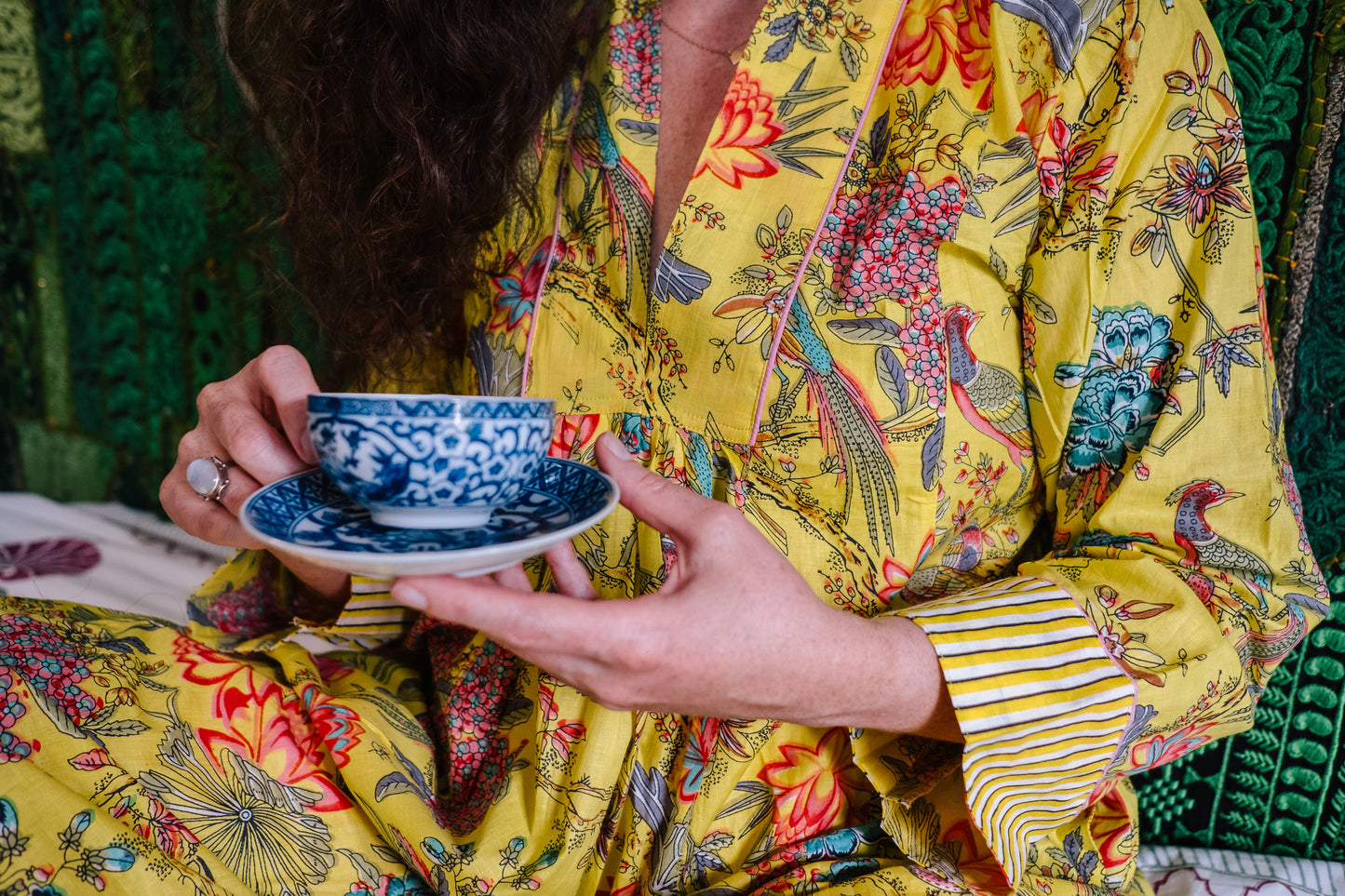 Long Rori Rose 2.0 - Yellow Peacock