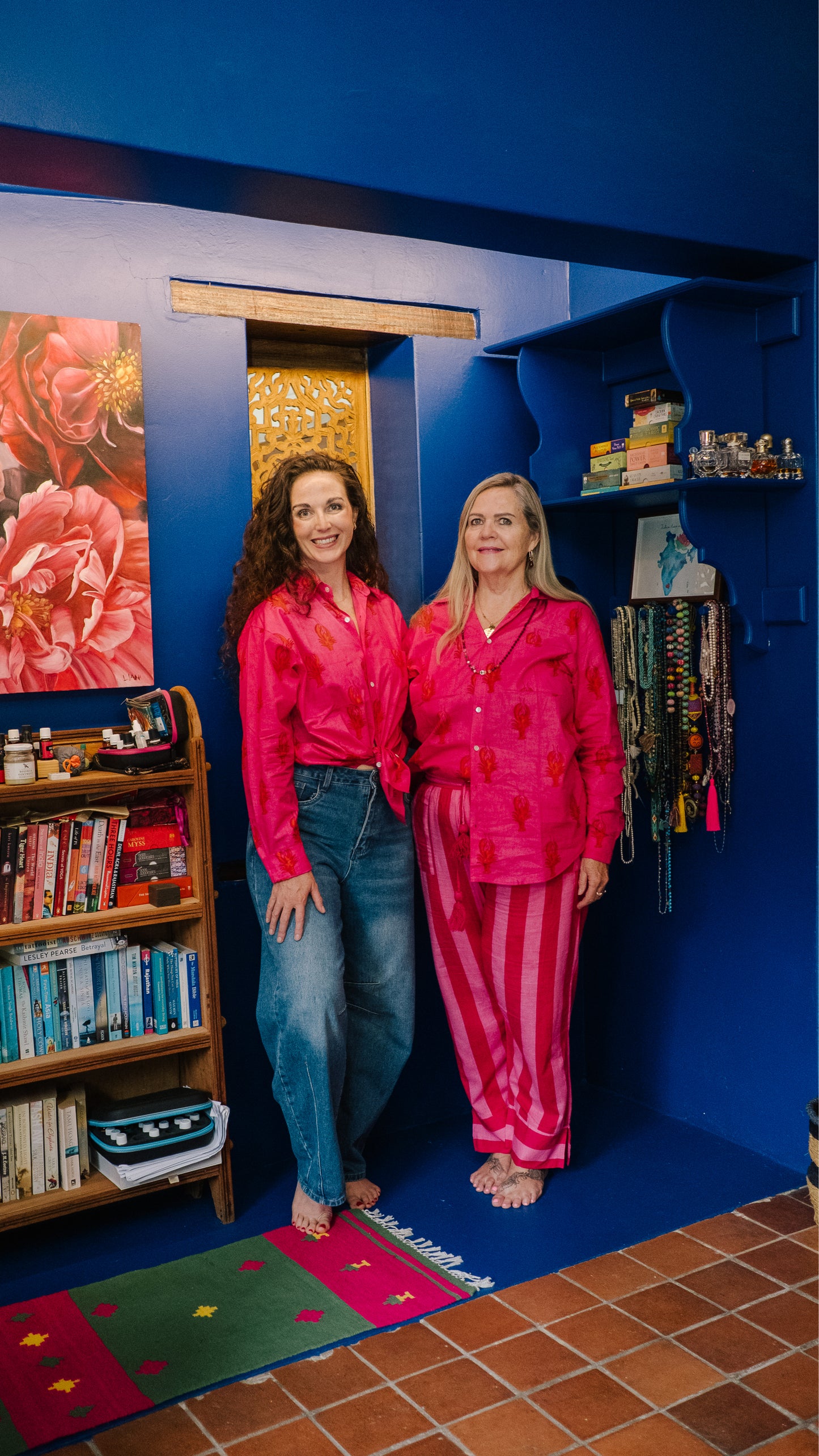 Beverley Blouse 2.0 - Hot pink lobster