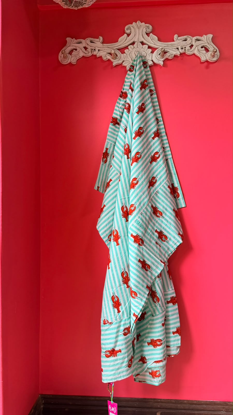 Homeware - Lobster Tablecloth with frilled Edges