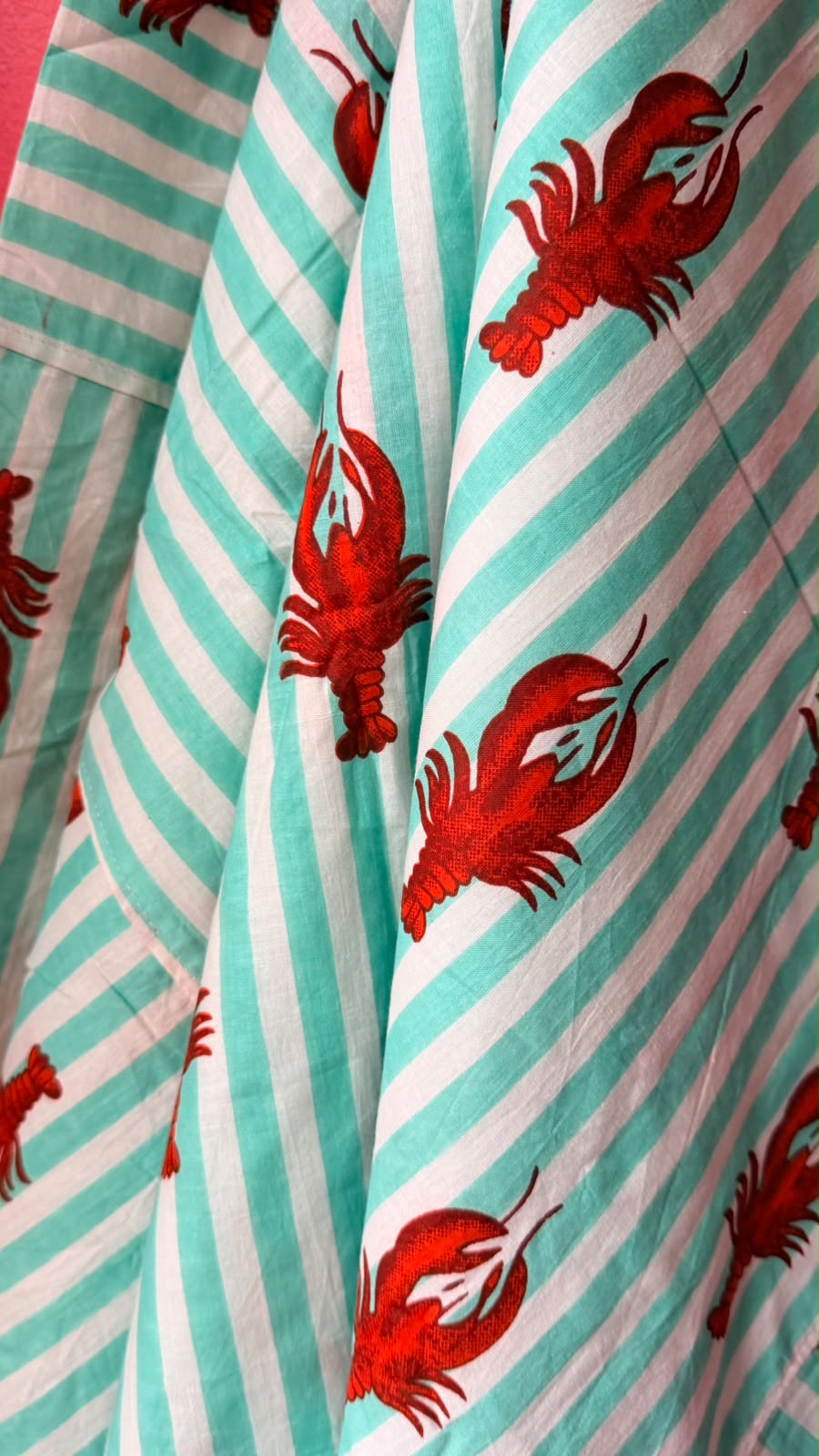 Homeware - Lobster Tablecloth with frilled Edges