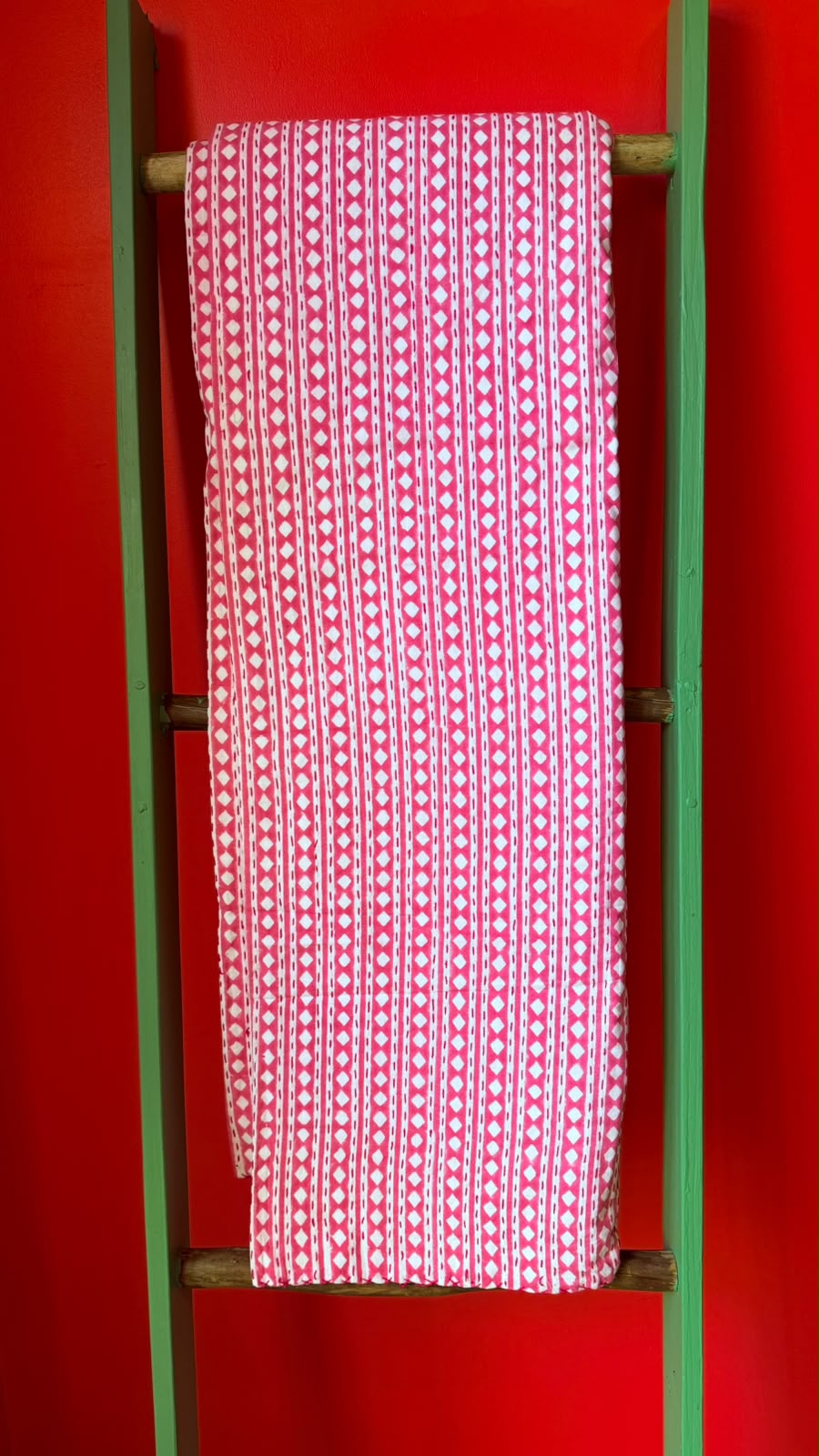 Musky Pink Stripes and Diagonals