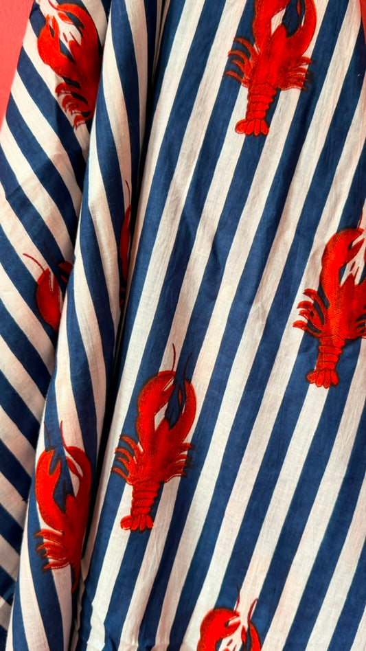 Homeware - Lobster Tablecloth with frilled Edges