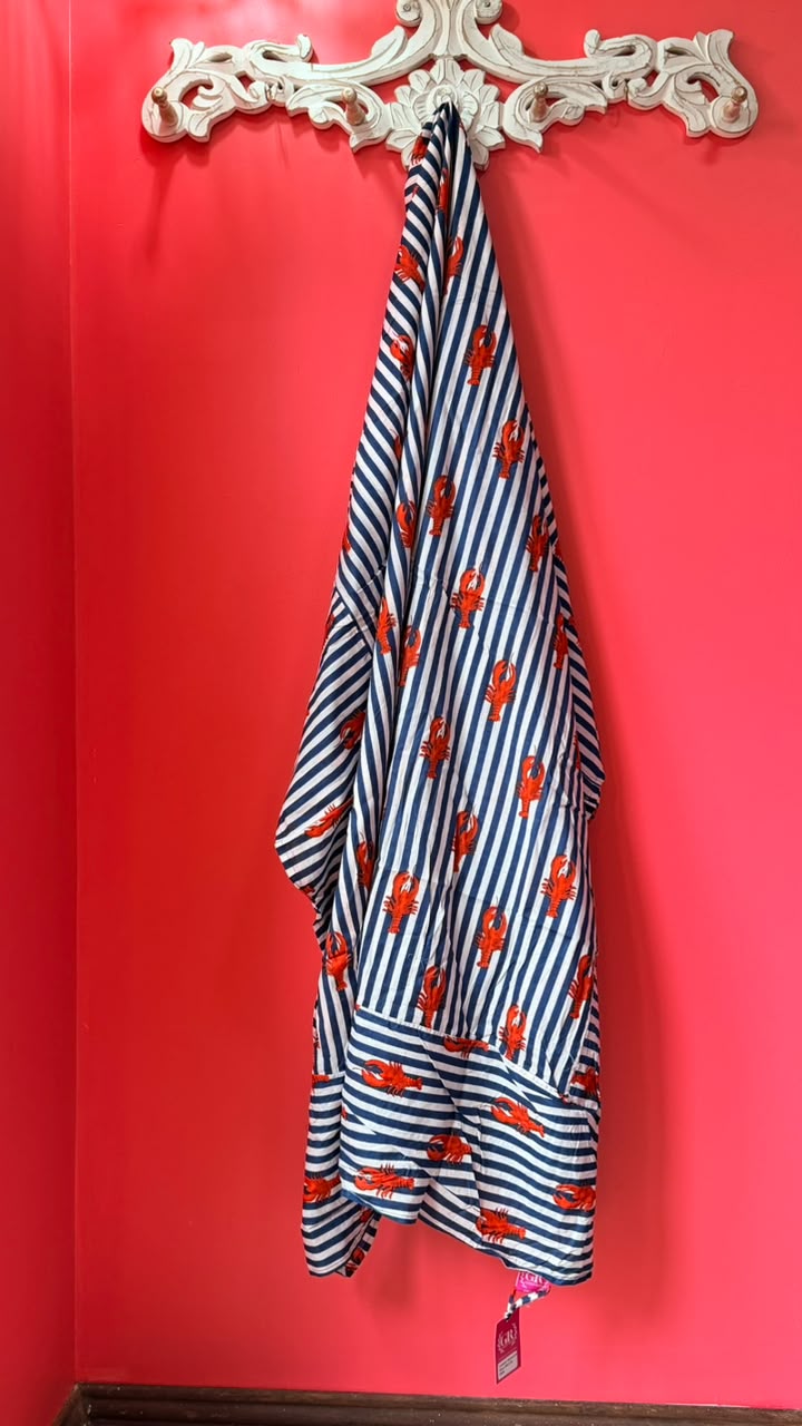Homeware - Lobster Tablecloth with frilled Edges