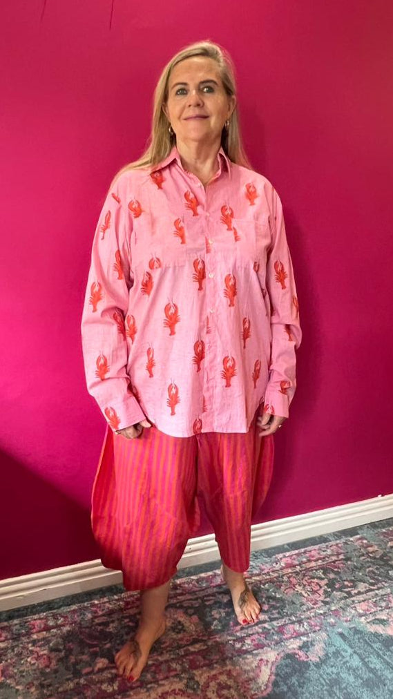 Beverley Blouse 2.0 Pale Pink Lobster
