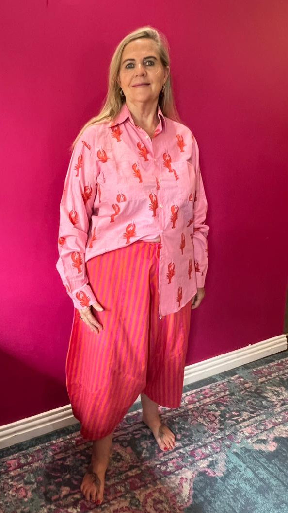 Beverley Blouse 2.0 Pale Pink Lobster