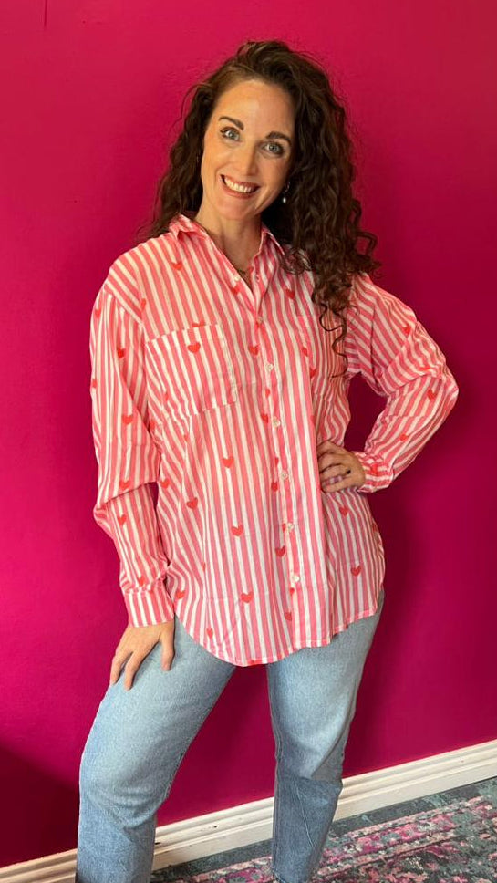 Beverley Blouse 2.0 Love Stripes