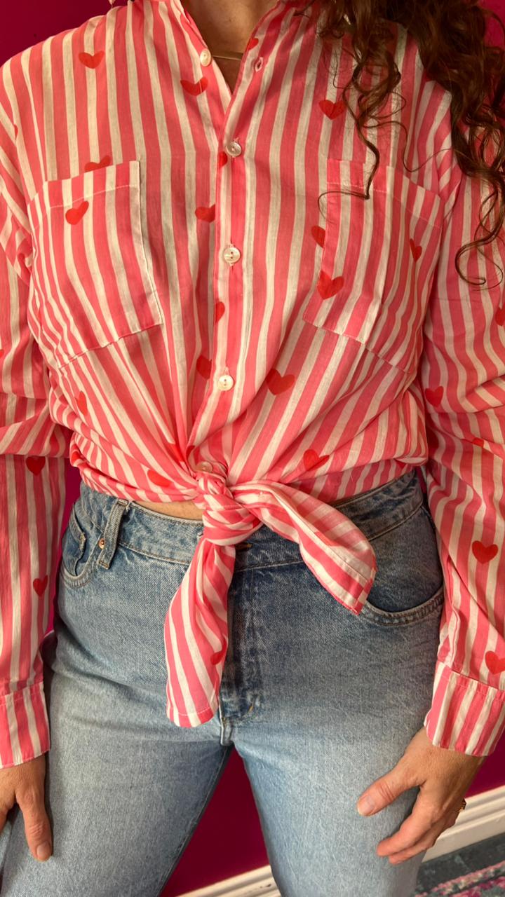 Beverley Blouse 2.0 Love Stripes